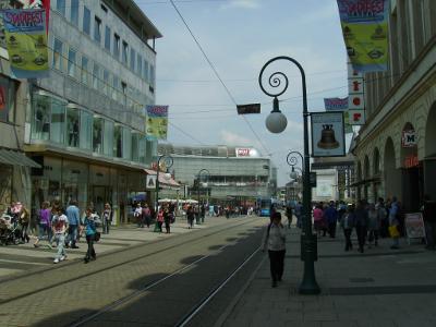 Straßenzug in Kassel