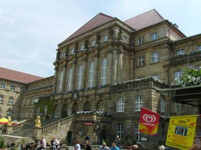 Bild eines alten Gebäudes in Kassel